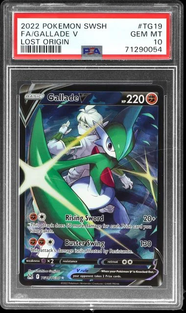 2022 Lost Origin Gallade V #TG19 Unlisted card image