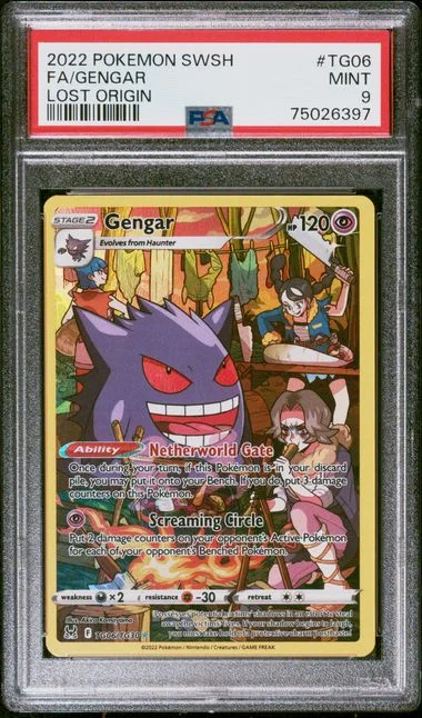 2022 Lost Origin Gengar #TG06 Unlisted card image