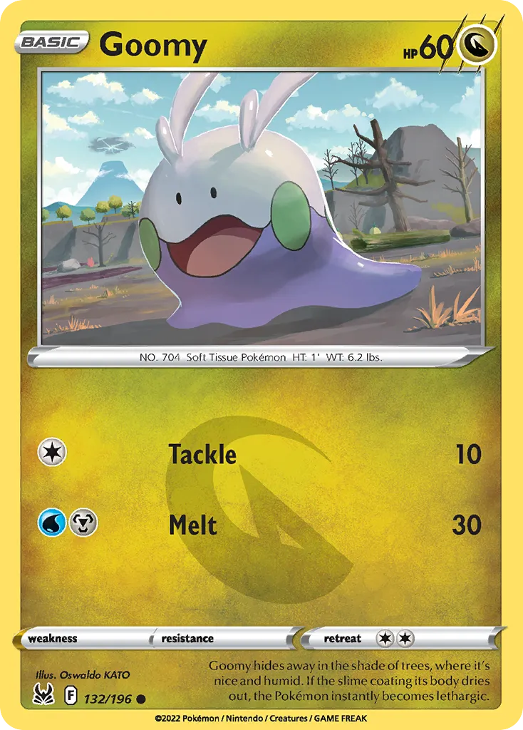 2022 Lost Origin Goomy Common #132/196 Common card image