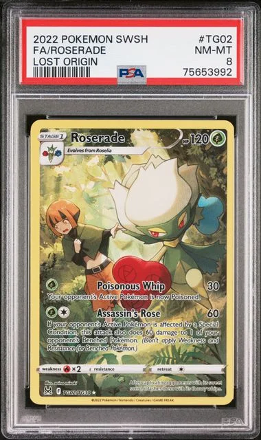 2022 Lost Origin Roserade #TG02 Unlisted card image