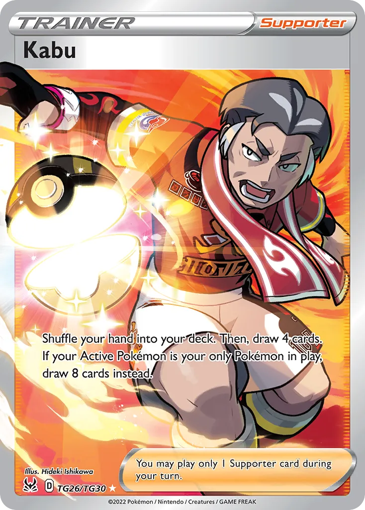 2022 Lost Origin Trainer Gallery Kabu #TG26 Rare Ultra card image