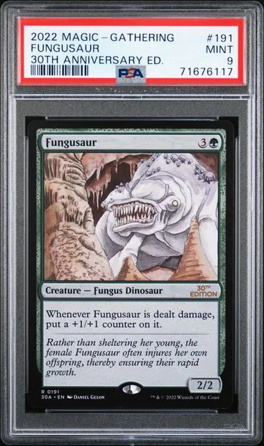 2022 Magic: The Gathering 30th Anniversary Edition Fungusaur #191 card image