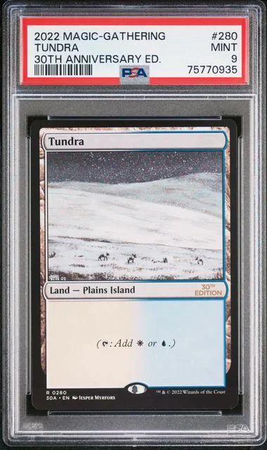 2022 Magic: The Gathering 30th Anniversary Edition Tundra #280 card image