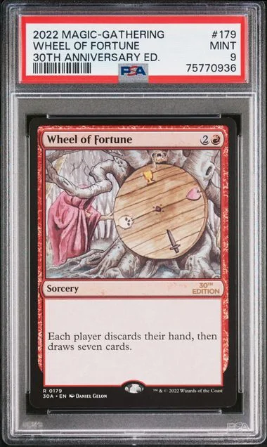 2022 Magic: The Gathering 30th Anniversary Edition Wheel Of Fortune #179 card image