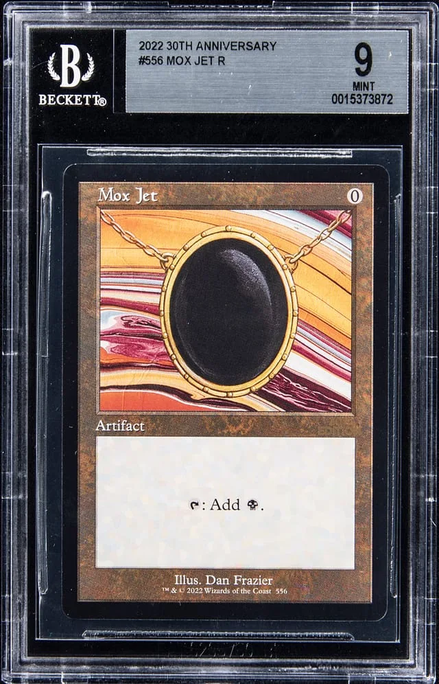2022 Magic The Gathering 30th Anniversary Mox Jet #556 card image