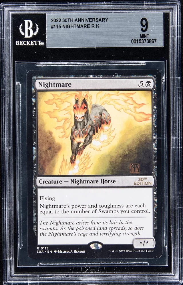 2022 Magic The Gathering 30th Anniversary Nightmare #115 card image