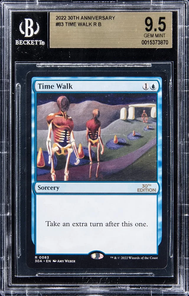 2022 Magic The Gathering 30th Anniversary Time Walk #83 card image