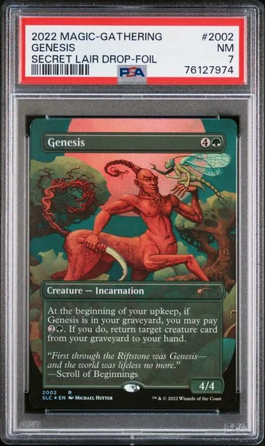 2022 Magic The Gathering Secret Lair Drop Foil Genesis #2002 card image