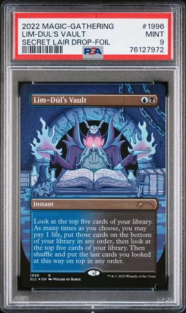 2022 Magic The Gathering Secret Lair Drop Foil Lim-Dul's Vault #1996 card image