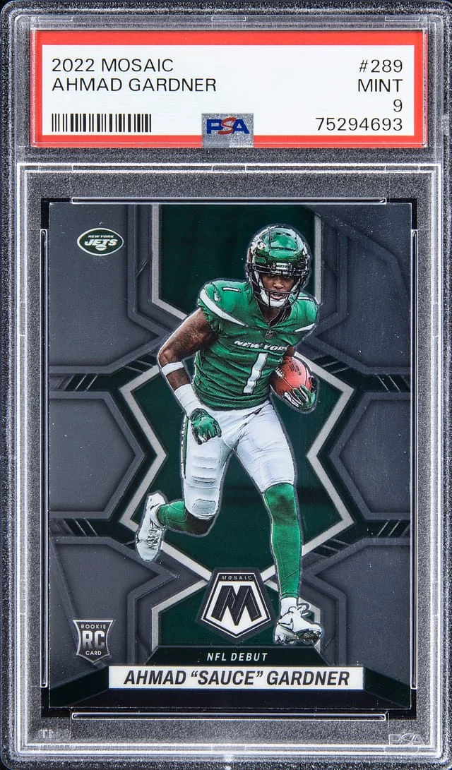 2022 Mosaic Ahmad Sauce Gardner #289 card image