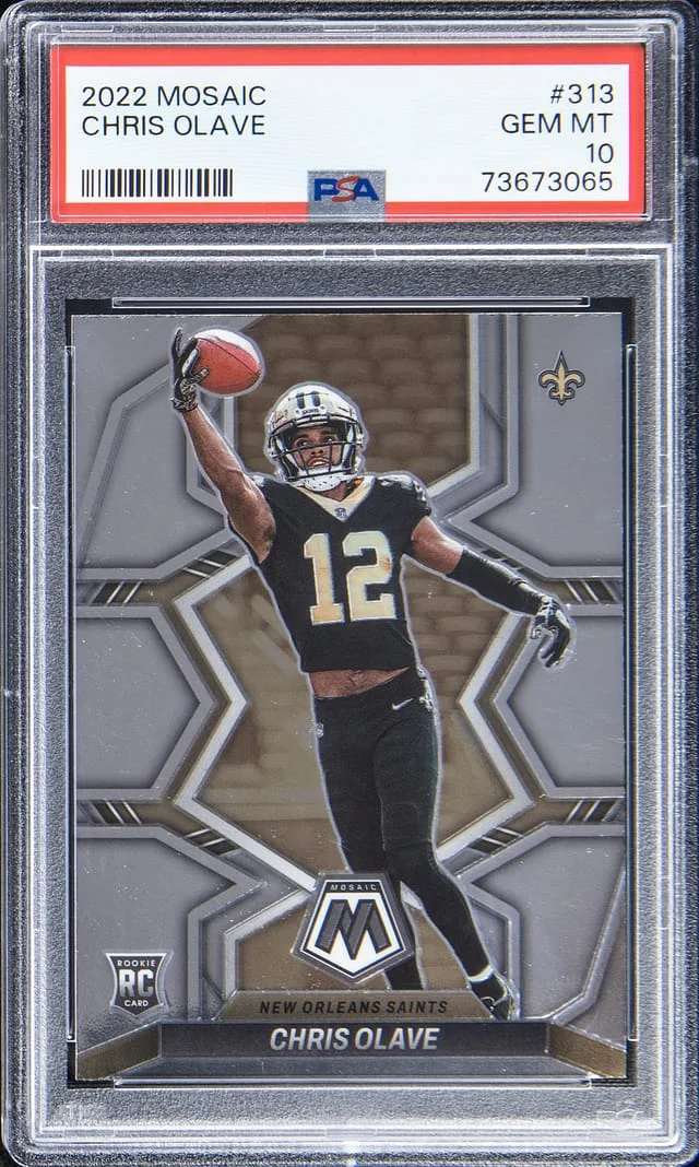 2022 Mosaic Chris Olave #313 card image