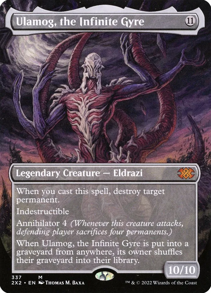 2022 Double Masters 2022 Ulamog, the Infinite Gyre #337 mythic card image
