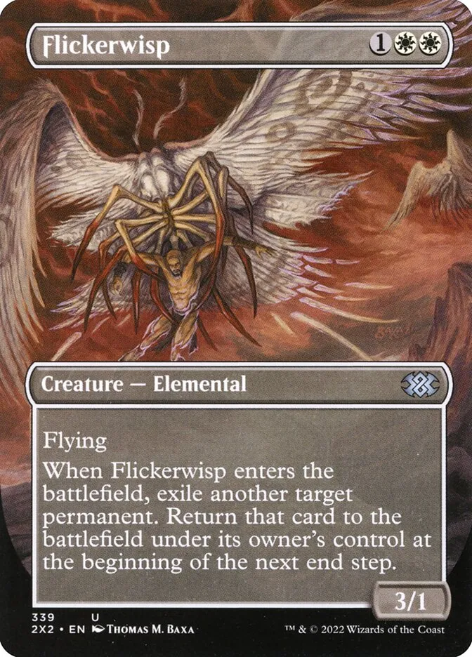 2022 Double Masters 2022 Flickerwisp uncommon #339 uncommon card image