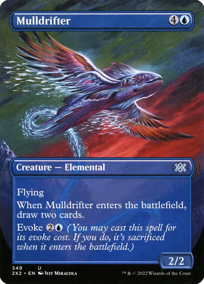 2022 Double Masters 2022 Mulldrifter uncommon #349 uncommon card image
