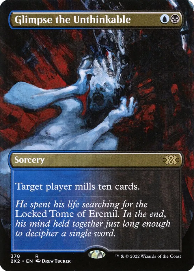 2022 Double Masters 2022 Glimpse the Unthinkable #378 rare card image