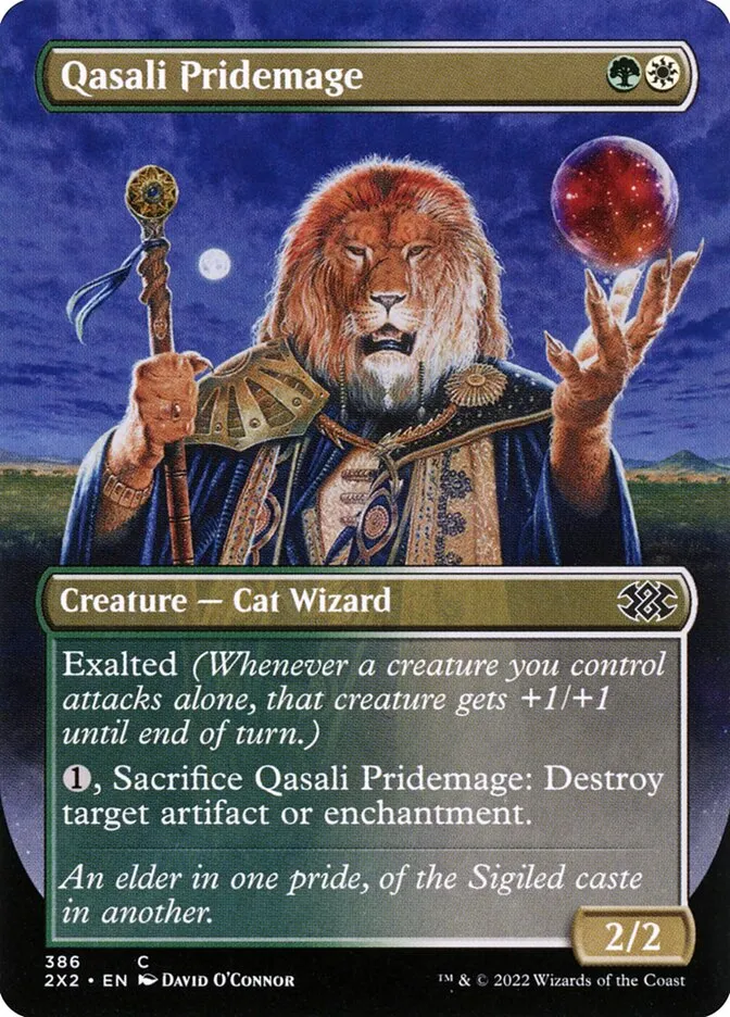 2022 Double Masters 2022 Qasali Pridemage common #386 common card image