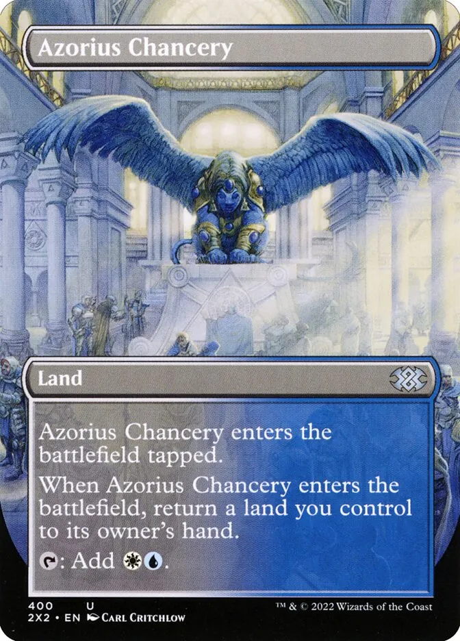 2022 Double Masters 2022 Azorius Chancery uncommon #400 uncommon card image