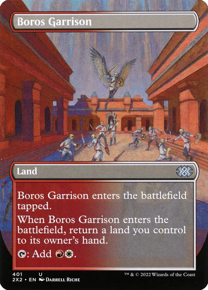 2022 Double Masters 2022 Boros Garrison uncommon #401 uncommon card image
