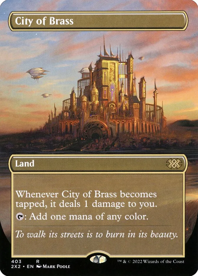 2022 Double Masters 2022 City of Brass #403 rare card image