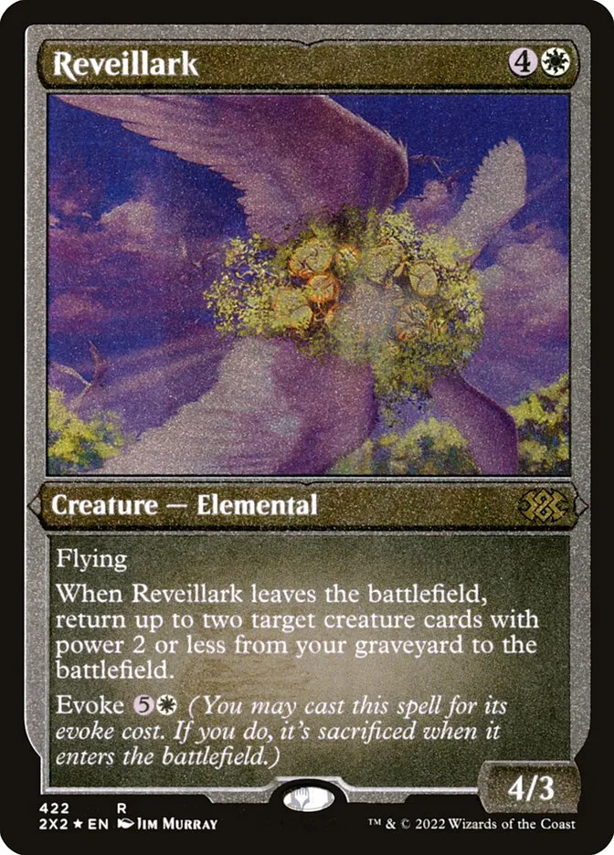 2022 Double Masters 2022 Reveillark #422 rare card image