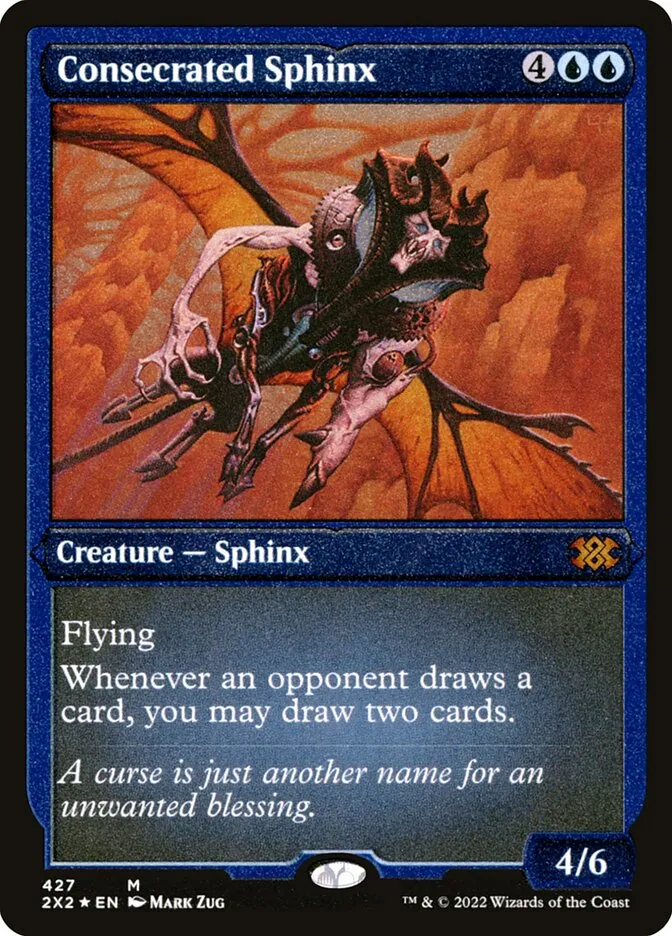 2022 Double Masters 2022 Consecrated Sphinx mythic #427 mythic card image