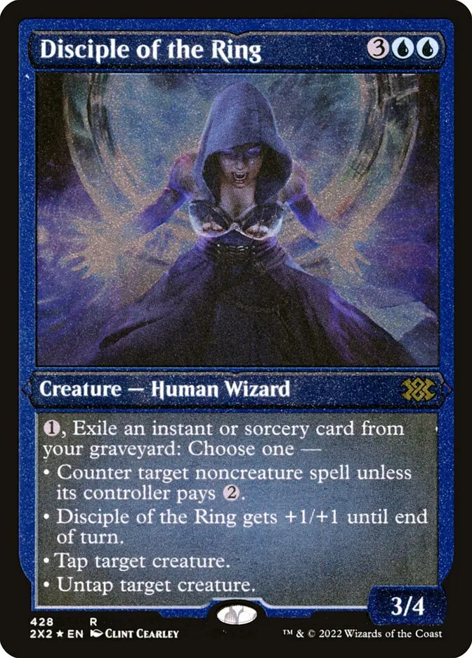 2022 Double Masters 2022 Disciple of the Ring #428 rare card image