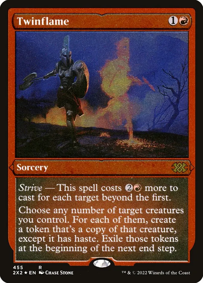 2022 Double Masters 2022 Twinflame #455 rare card image