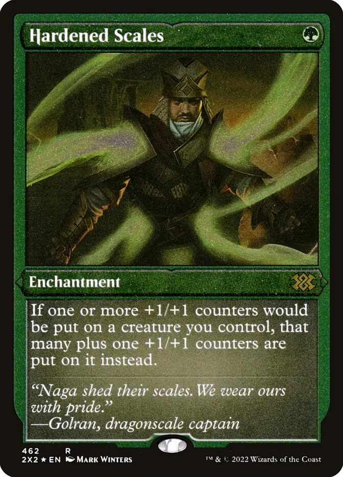 2022 Double Masters 2022 Hardened Scales #462 rare card image