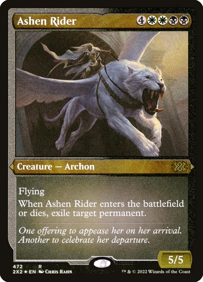 2022 Double Masters 2022 Ashen Rider #472 rare card image
