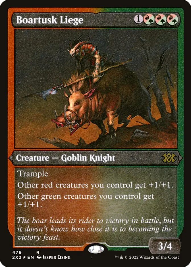 2022 Double Masters 2022 Boartusk Liege #479 rare card image