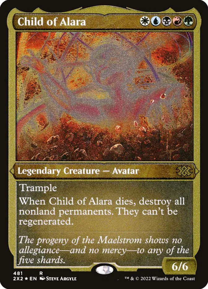 2022 Double Masters 2022 Child of Alara #481 rare card image