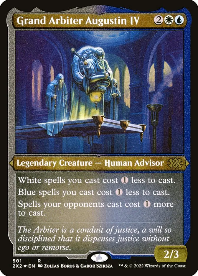 2022 Double Masters 2022 Grand Arbiter Augustin IV #501 rare card image