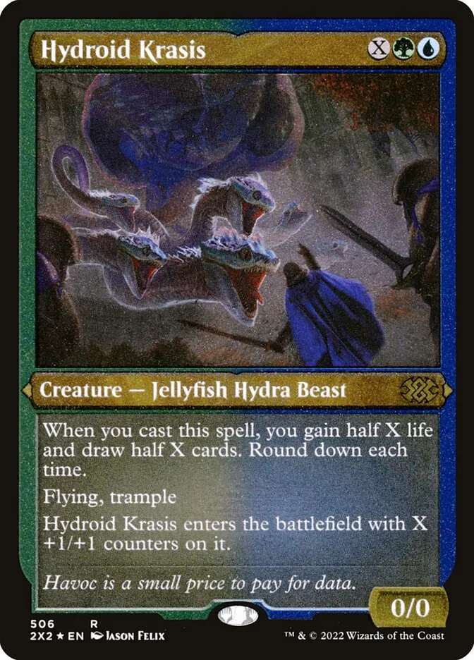 2022 Double Masters 2022 Hydroid Krasis #506 rare card image