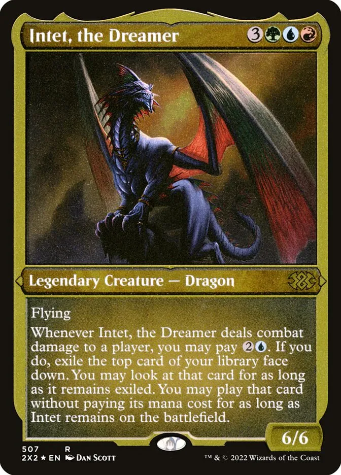 2022 Double Masters 2022 Intet, the Dreamer #507 rare card image