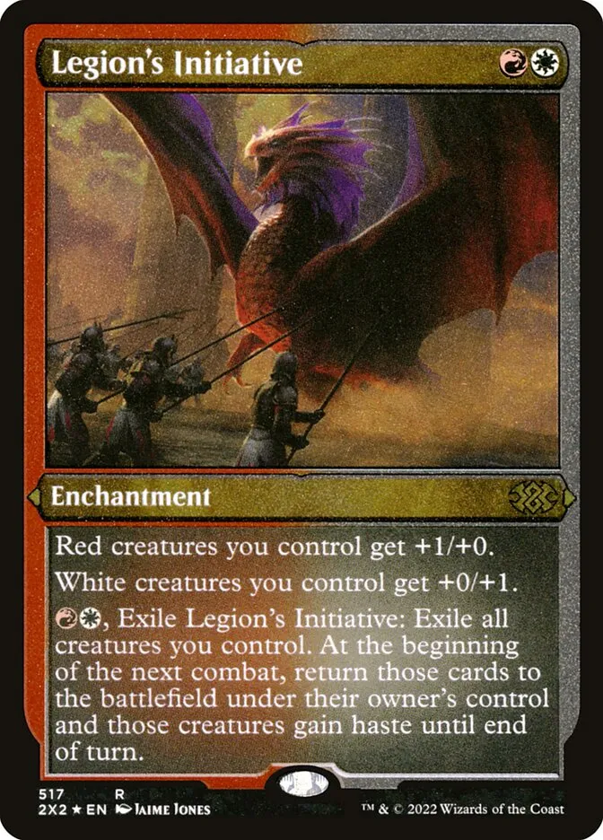 2022 Double Masters 2022 Legion's Initiative #517 rare card image