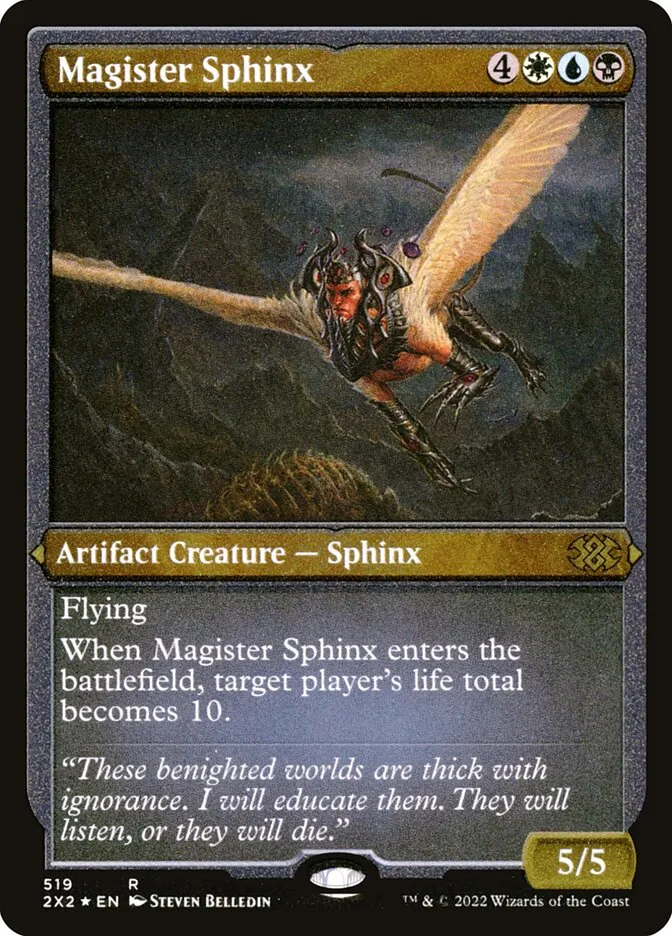 2022 Double Masters 2022 Magister Sphinx #519 rare card image