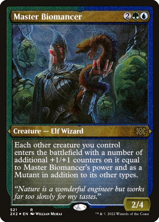 2022 Double Masters 2022 Master Biomancer #521 rare card image