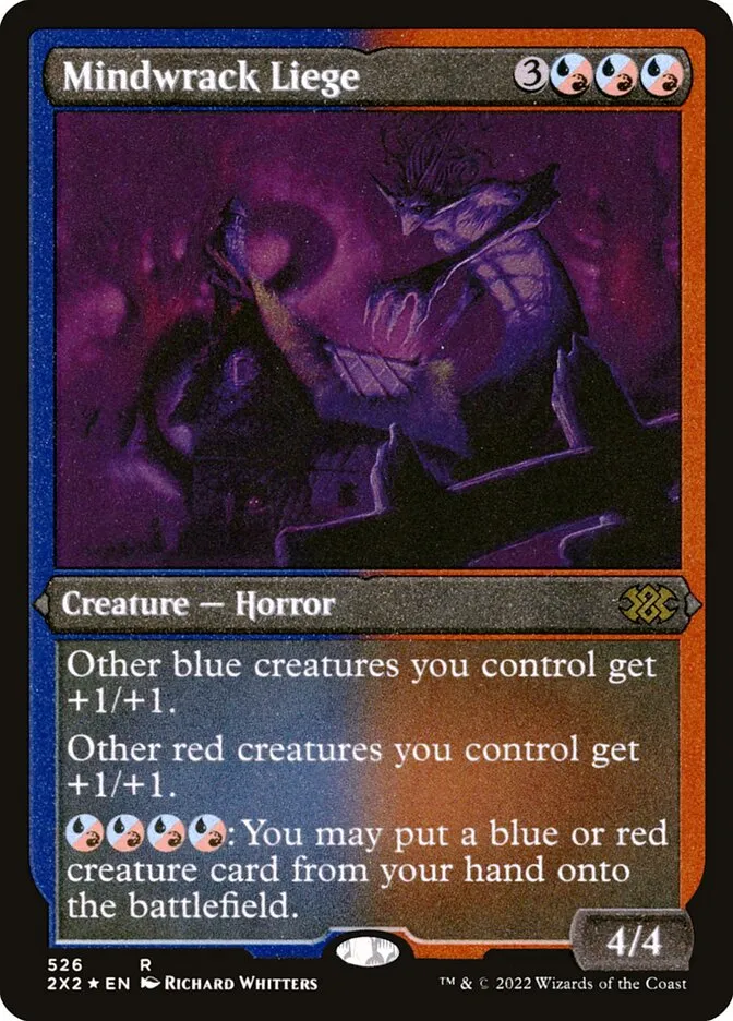 2022 Double Masters 2022 Mindwrack Liege #526 rare card image