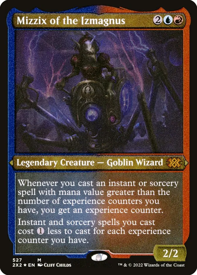 2022 Double Masters 2022 Mizzix of the Izmagnus #527 mythic card image