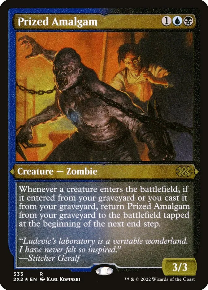 2022 Double Masters 2022 Prized Amalgam #533 rare card image