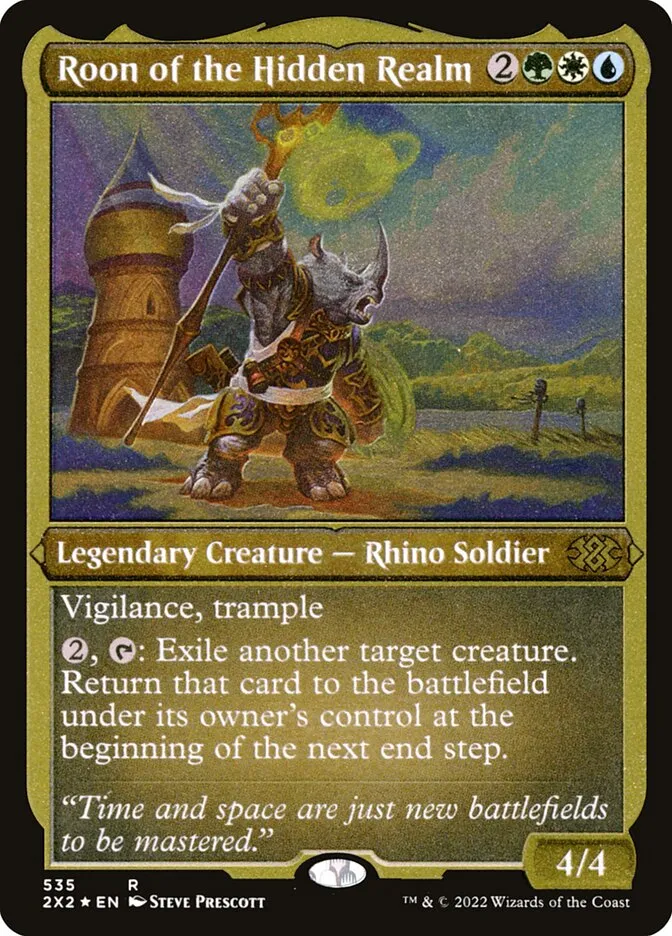 2022 Double Masters 2022 Roon of the Hidden Realm rare #535 rare card image