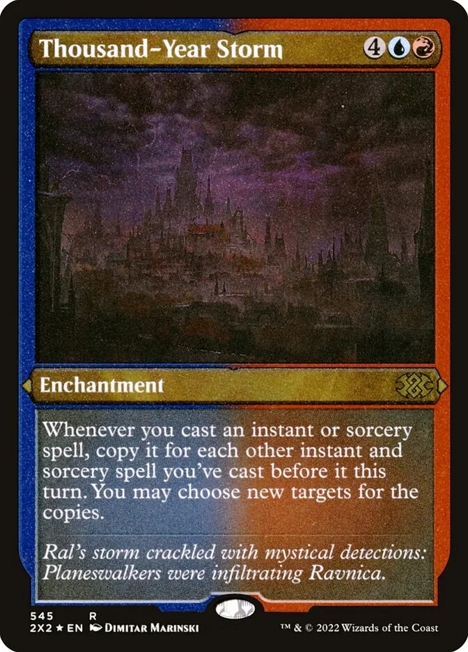 2022 Double Masters 2022 Thousand-Year Storm #545 rare card image