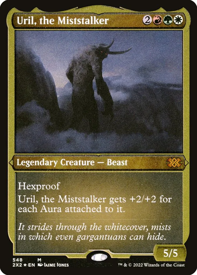 2022 Double Masters 2022 Uril, the Miststalker #548 mythic card image