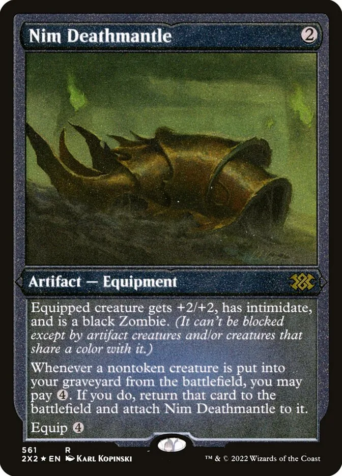 2022 Double Masters 2022 Nim Deathmantle #561 rare card image