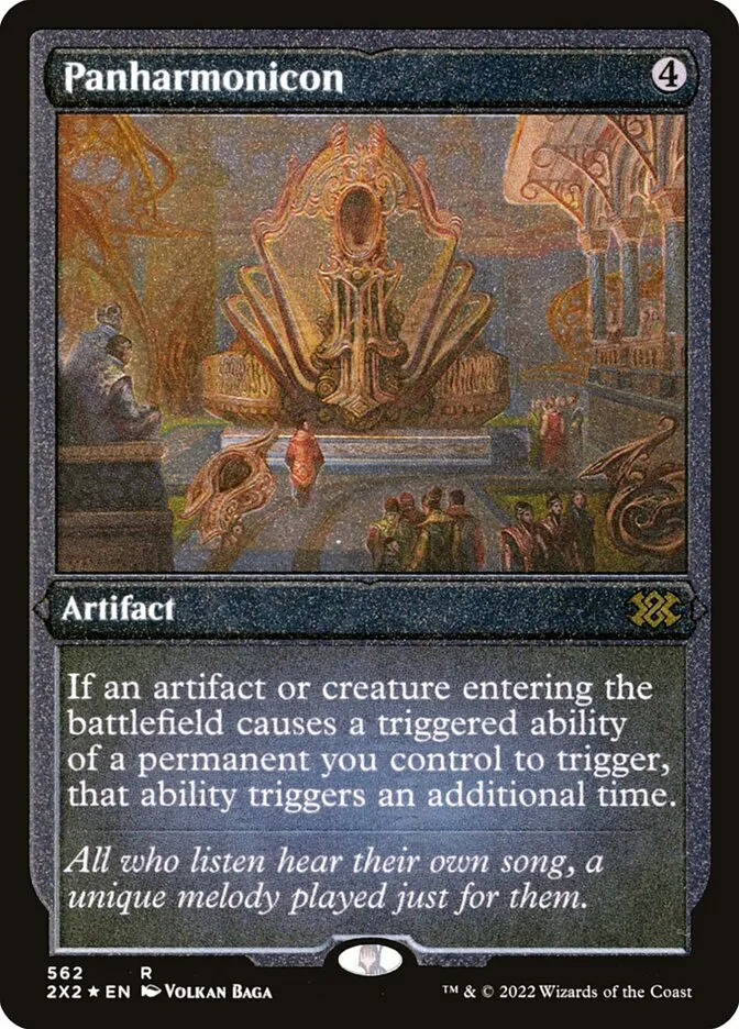 2022 Double Masters 2022 Panharmonicon #562 rare card image