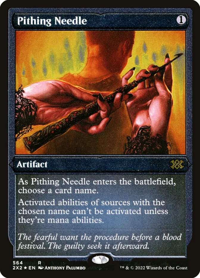 2022 Double Masters 2022 Pithing Needle #564 rare card image