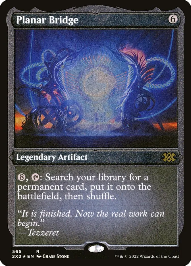 2022 Double Masters 2022 Planar Bridge #565 rare card image