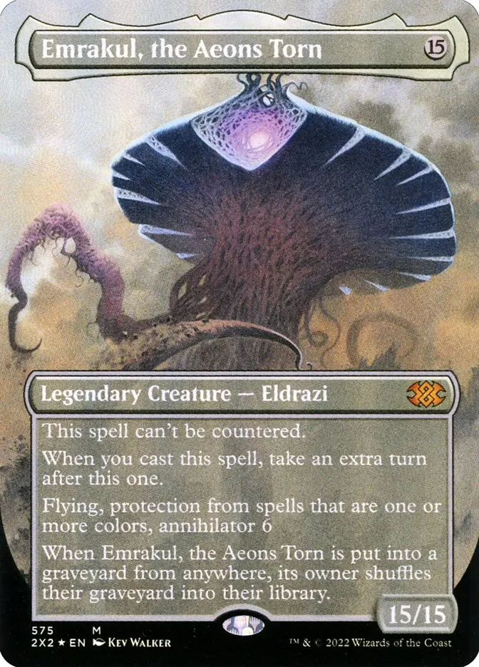 2022 Double Masters 2022 Emrakul, the Aeons Torn #575 mythic card image