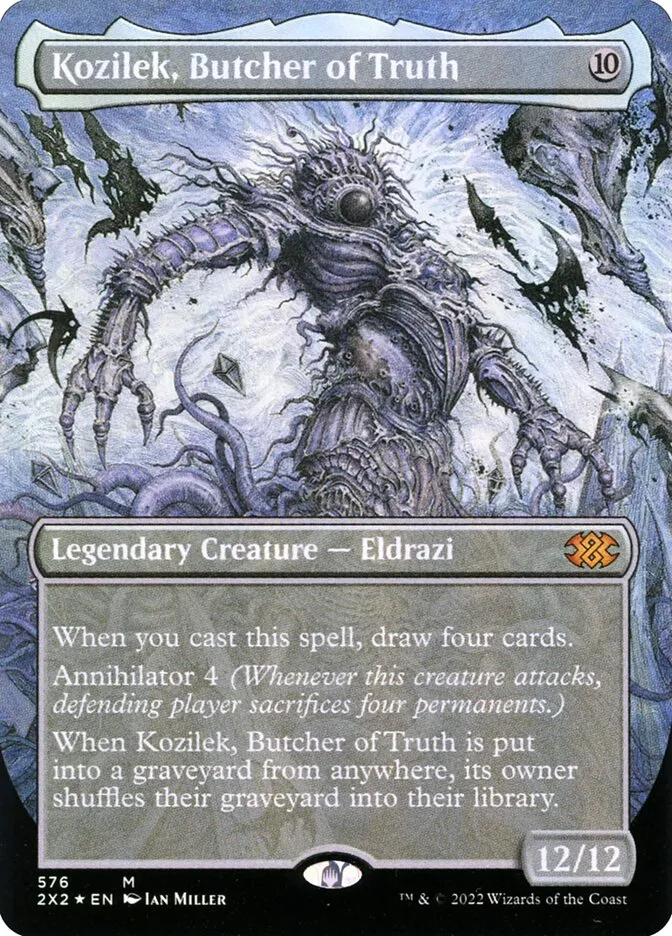 2022 Double Masters 2022 Kozilek, Butcher of Truth #576 mythic card image