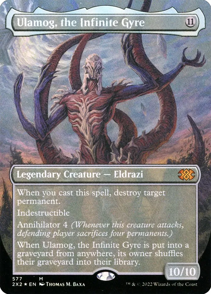 2022 Double Masters 2022 Ulamog, the Infinite Gyre #577 mythic card image